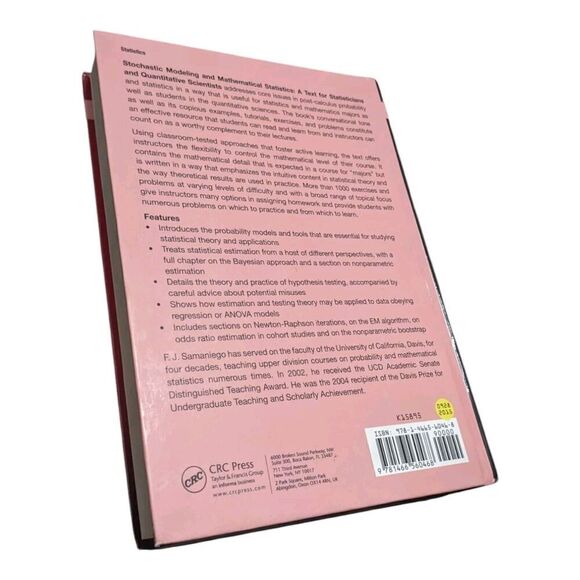 Stochastic Modeling and Mathematical Statistics: A Text for Statisticians‎ and - Picture 2 of 4